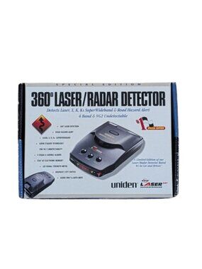 Uniden LRD 2200SE Special Edition 360 Laser Radar Detector Vintage Complete Box